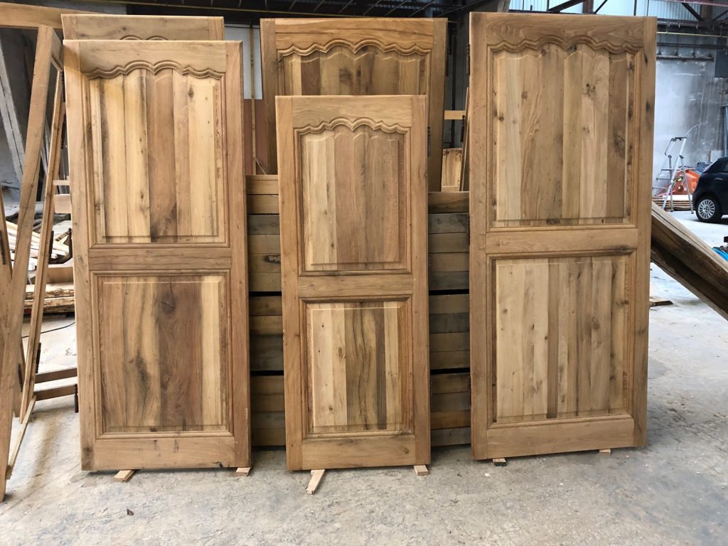 Réédition portes anciennes style 18ème | Materiaux Anciens du Pays d'Auge